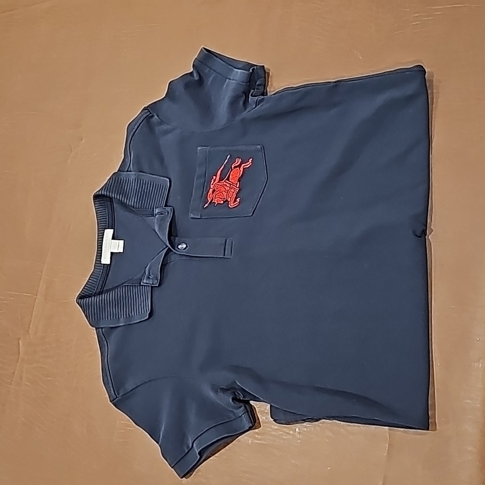 Burberry Boys Navy Collar Shirt Size 14y